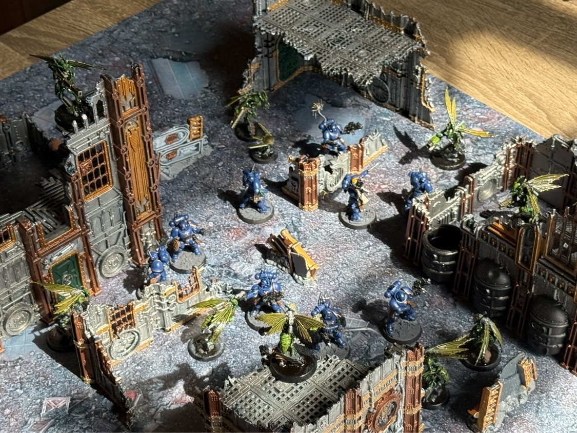 Volkus terrain at Warehouse 41