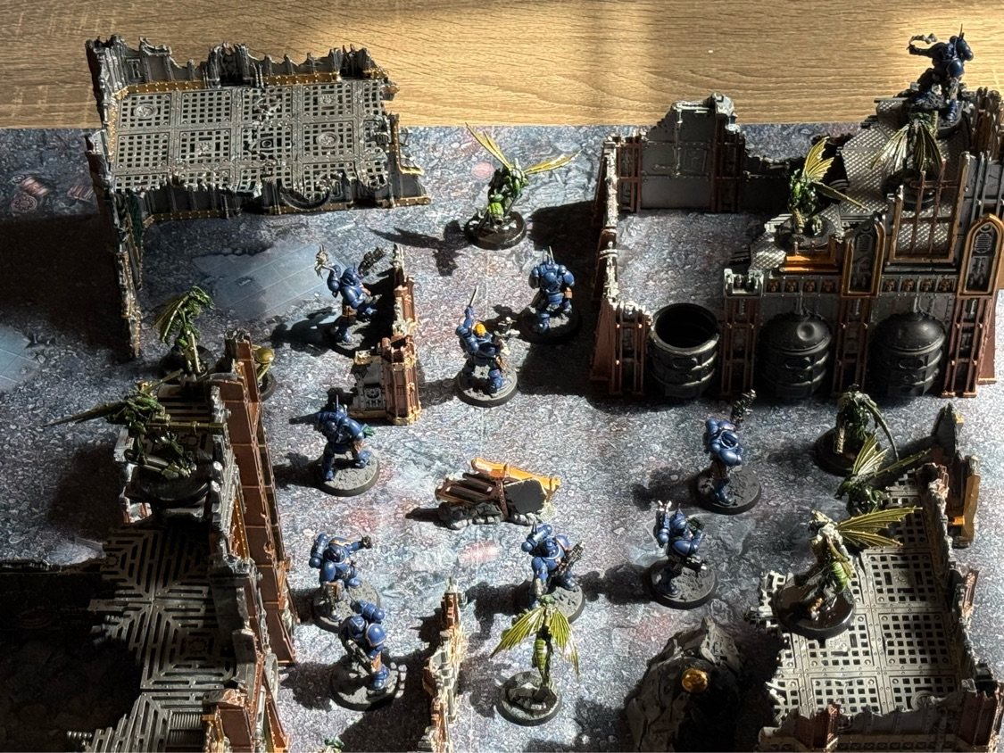 Volkus terrain at Warehouse 41
