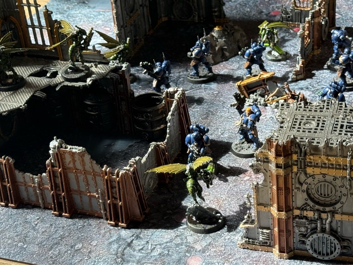 Volkus terrain at Warehouse 41